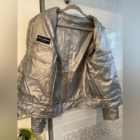 Dolce and Gabbana Mens Quilted Coat Size 48 in mint condition! Flawless - Picture 3 of 9